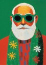 Sunny Santa Style Poster Plakat / 50x70cm