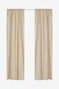 Ellos Home   Leggbåndslengde Beata 2 pk   Beige