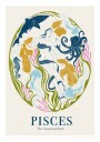 Jlr Pisces Copy Poster Plakat / 100x150cm