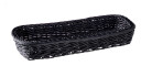 Aps Bestikkurv Economic rektangulær; 27x10x5 cm (LxBxH); Svart