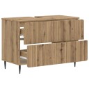 vidaXL Baderomsvaskeskap ZWOLLE Artisan eik 82 x 41 x 58,5 cm