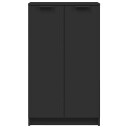 vidaXL Skoskap svart 59x35x100 cm konstruert tre