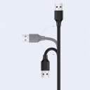 Ugreen USB-A skjøtekabel 3m - Svart