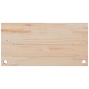  Bordplate hvit 110x60x2,5 cm heltre furu 8720845799892