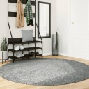 vidaXL Flossteppe med lang luv moderne grønn Ø 200 cm