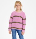 The New Genser   Strikk   TnDada   Pastel Lavender m. Gul   The New   11 12 år 146 152   Genser Lilla Rosa
