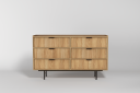 Dravo Kommode 150 cm - Naturlig hickory