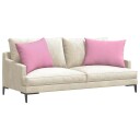  Sofaputer 2 pcs Rosa 70 x 50 cm stoff