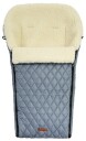 Sensillo Quiltet Sovepose til Barnevogn Uld 95x40cm Grafit