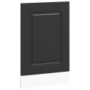  Oppvaskmaskin panel Kalmar svart 45x1,5x67 cm konstruert tre 8721158419941
