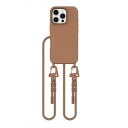 Tech Protect MagNecklace MagSafe Case for iPhone 16 Pro Brown