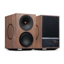 Cambridge Audio L/R X - Valnøtt Aktive høyttalere, Streaming, HDMI, RIAA