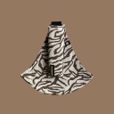 Wildride Black Bæresele for barn Zebra White