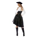 Skjørt Steampunk Svart - Large/X-Large