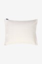 Lexington   Putetrekk Striped Bomullssatin   Beige