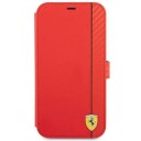 Ferrari On Track Carbon Stripe Case for iPhone 13 mini Red