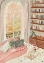 Cozy Reading Nook Plakat / 100x150