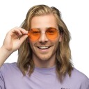Boland - Party glasses Hippie XL Orange