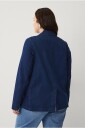 Zizzi   Dongeri blazer jLiva L/S Denim Blazer   Blå