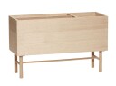 Hübsch Ground Planter m. 3 rum - Natur
