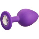 baseks Jewel Butt Plug Medium      - Lilla