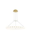 Orbet 36 Chandelier Natural Brass
