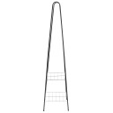 vidaXL Klesstativ 59x35x150 cm svart