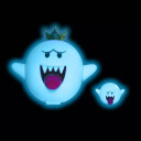 Super Mario Glow In the Dark Figursett King Boo