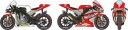 Tamiya 1/12 Yamaha YZR-M1´04 No.7/No.33