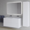 Copenhagen Bath SQ2 Servantskap 120 120x45x60 cm med servant Hvit Matt