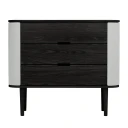 Umage Treasures kommode i svart eik/Sterling