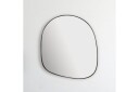 Speil Wohnling Asymmetrisk metall tykt metallramme oval 60 cm  