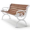 Byarums Bruk Sofa Byarum / 125cm / g:hvit / v:oljet mah. Byarums Bruk