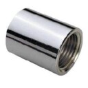 Messing muffe krom 1/2"