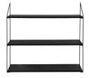 DAY VEGGHYLLE M/3HYLLER 60X15X54CM SORT