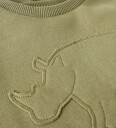 Lil"Atelier Nmmilondon Rol Ls Loose Sweat Lil Khaki green 122 128