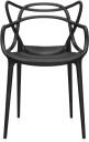 Kartell - Masters Chair 5865 / Black Spisestoler Philippe Starck Svart Plast