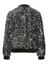Vero Moda Girl Bella Sequin Bomber Jrs Girl Black Silver Sequins (164 /14 år)