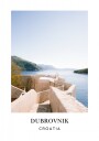 Wall of Dubrovnik Croatia Travel poster Plakat / 50x70