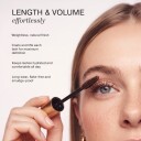 Meroda Cosmetics Mini Gilded Lashes Mascara Natural Brown
