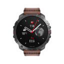 POLAR GRIT X2 PRO PREMIUM UTENDØRS SPORTSKLOKKE, TITAN SØLV/BRONSE LÆR M-L