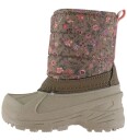 Wheat Vintersko - Vinterlig - Portabella-blomster - Wheat - 24 - Vinterstøvler Beige Brun Lilla Oransje