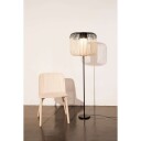 Forestier Bamboo Gulvlampe Black