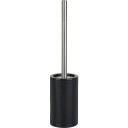 Spirella Tube toalettbørste krom/sort
