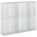 vidaXL Gabion med 3,5 mm wire og 5x2,5 cm nett 250x50x200 cm
