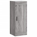  Veggmontert skap grå sonoma 34,5x34x90 cm konstruert tre 8720845951078