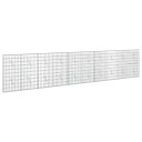 vidaXL Gabion med 3,5 mm tråd og 5x10 cm mesh 500x10x100 cm
