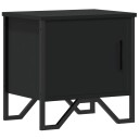  Nattbord svart 40x30x40 cm sponplate 848514