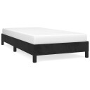 vidaXL Sengeramme svart 90x190 cm 3FT Single fløyel