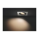 Philips Hue Milliskin Innfelt Spotlys Ekst Aluminium